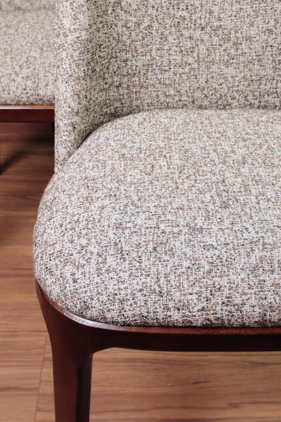 Image 1 of Moderne Esszimmerstühle, 6er-Set gepolsterte Stühle