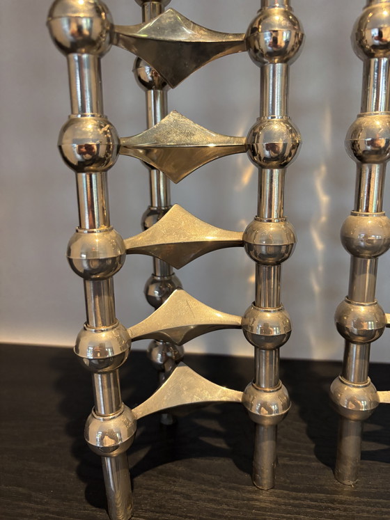 Image 1 of 13 Originele Stoff Nagel S22 Kandelaars Zilver