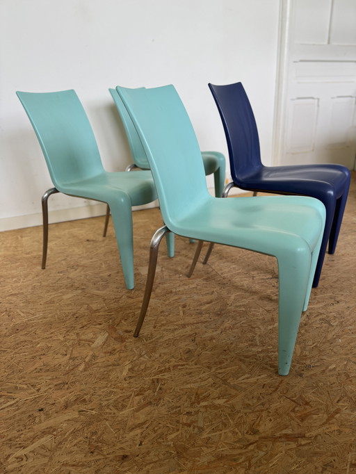 4x Vitra Louis 20 chair