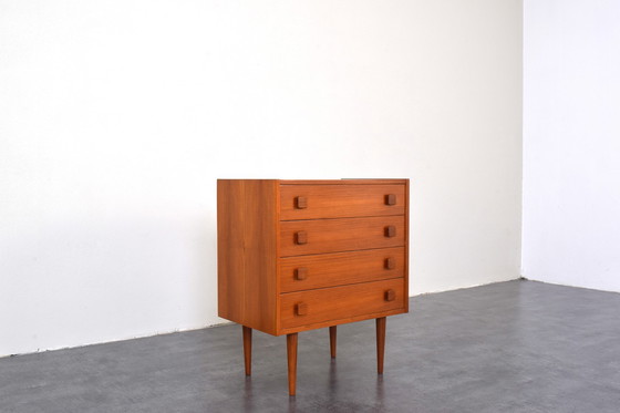 Image 1 of Mid-Century Danish Teak Chest of Drawers, 1960s
