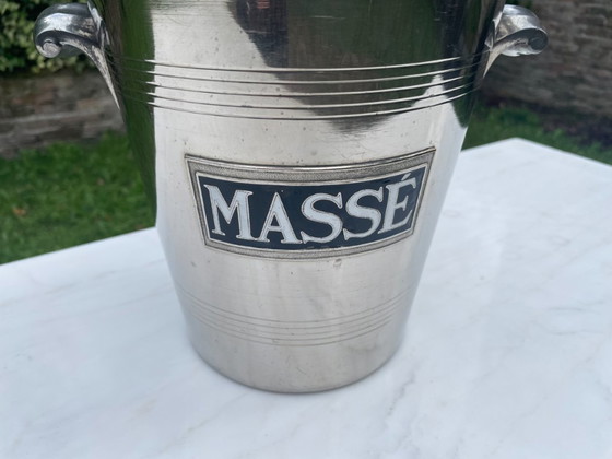 Image 1 of Art Déco 1930 Raffreddatore per champagne Raffreddatore per vino Massé francese