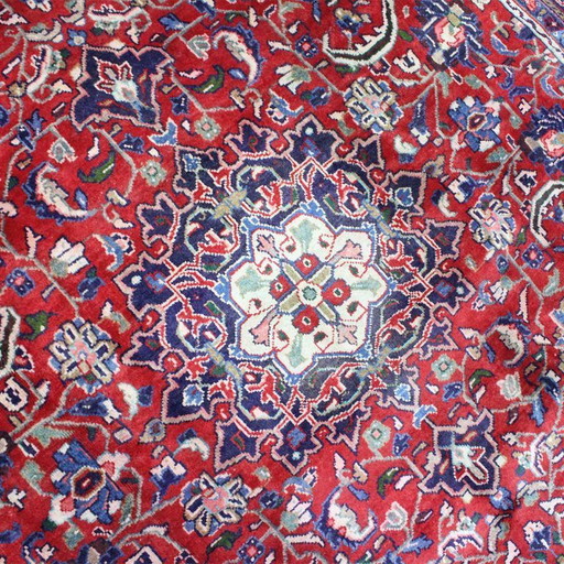 Hand-knotted Persian carpet Mahal rug 310x219
