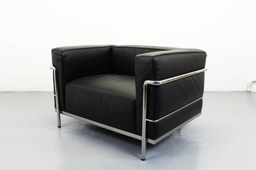 Lc3 Le Corbusier, Cassina, Charlotte Perriand lederen stoelstoelen