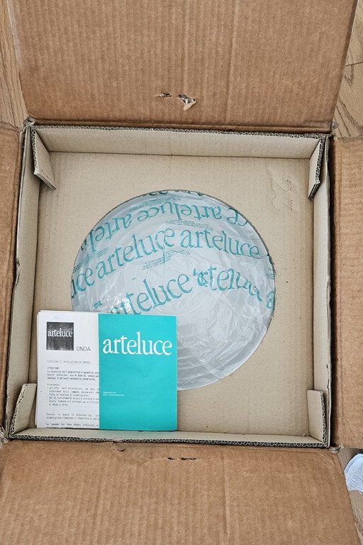 Plafón Arteluce "Onda 2" - Nuevo en caja original