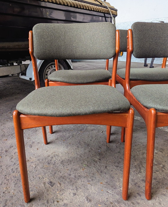 Image 1 of 4 sedie danesi - Erik Buch - O.D. Møbler