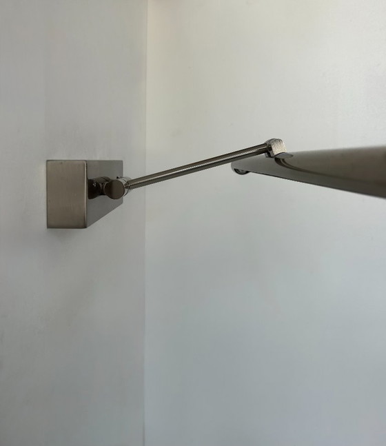 Image 1 of Applique vintage cromata regolabile, Francia, 1980