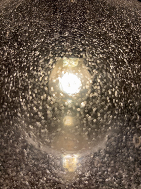 Lampada a sospensione Vintage Temde anni '70 – Lampade a sospensione, Cromo, Vetro (photo 4 of 6)
