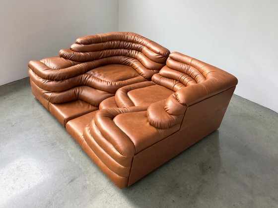 Image 1 of 2x De Sede DS1025 Terrazza Elemento izquierdo y derecho Cognac