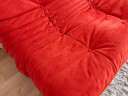 Ligne Roset Togo 3 plazas. Alcantara Goya Red