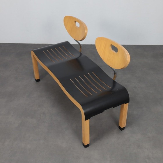 Image 1 of Bench Moment de Ruud-Jan Kokke para Kembo, diseño posmoderno holandés, década de 1990