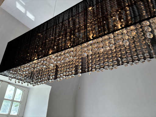 3 hanglampen met swarovski kristal