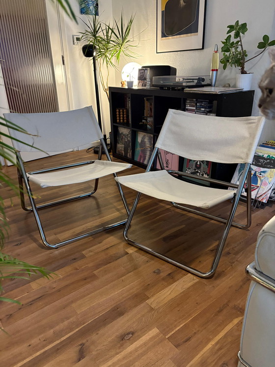 Image 1 of 2x IKEA MOFALLA CHAIRS
