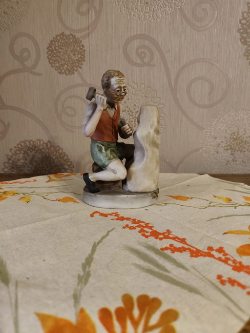 Vintage porcelain figurine