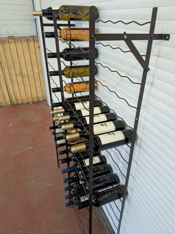 Image 1 of Casier à vin Rigidex original français 150 fl - Style industriel vintage