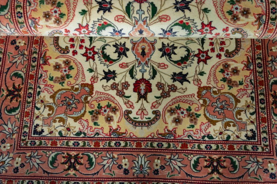 Image 1 of Tapis d'Orient Tabriz 50Raj noué à la main avec de la soie - 150 x 100 cm