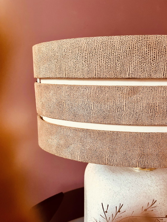 Image 1 of Unique Bohemian/Japanese table lamp