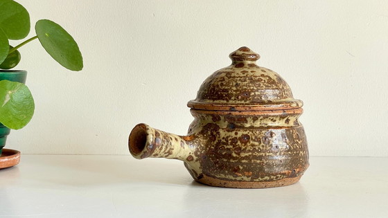 Image 1 of Pentola in gres pirite vintage