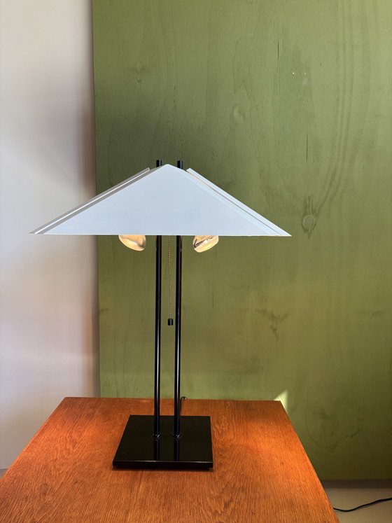 Image 1 of UMBRELLA TABLE LAMP Dijkstra DUTCH POSTMODENER DESIGN.