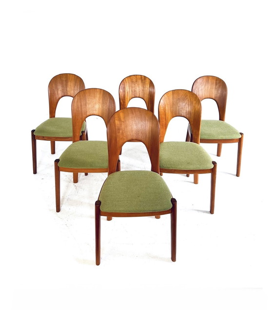 Image 1 of 6x 'Morten chair', Koefoeds Hornslet '70