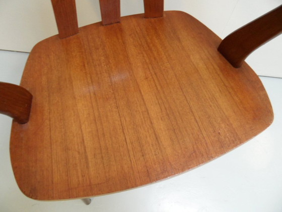 Image 1 of Mid-century vintage armchair office chair