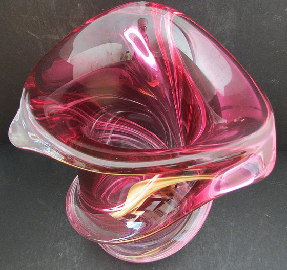 Image 1 of Ikonische Val Saint Lambert Vase