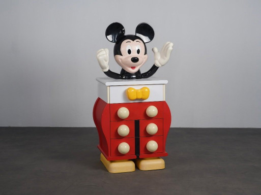 Cassettiera in stile Pop Art di Topolino, realizzata da Pierre Colleu per Starform, Francia, anni '80. (photo 2 of 9)