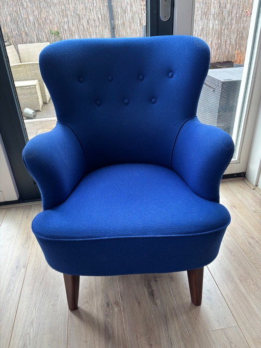 Sillón Artifort, diseño de Theo Ruth – fauteuils, Wood, Wool