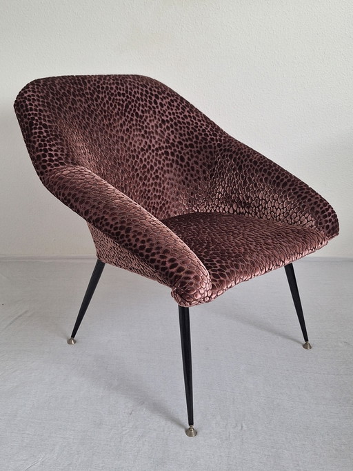 Vintage armchair Köln Easy Chair from the 60s – fauteuils, Textile, Metal