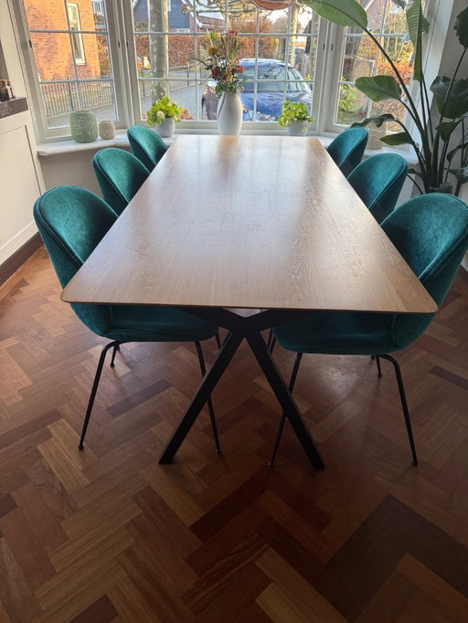 Studio Henk Slim X Eiken Tafel 220/90 cm