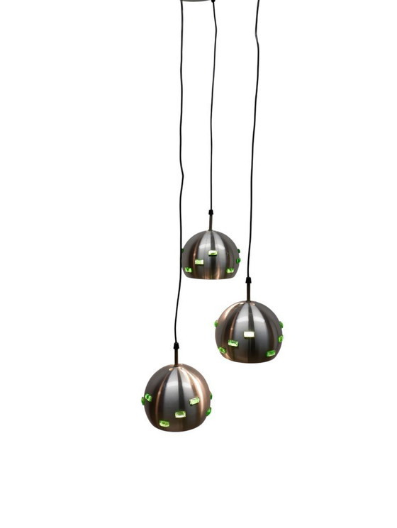Image 1 of Lampada a sospensione a cascata Space Age, anni '70