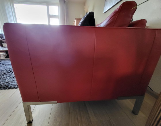 Image 1 of Leather Montel sofas (2.5 seats)