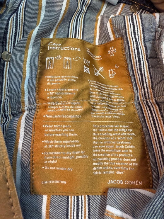 Jacob Cohen jeans 35 Edizione Limitata Audemas Piguet NUOVO, Oggetti decorativi, Denim, Blu (foto 9 di 10)