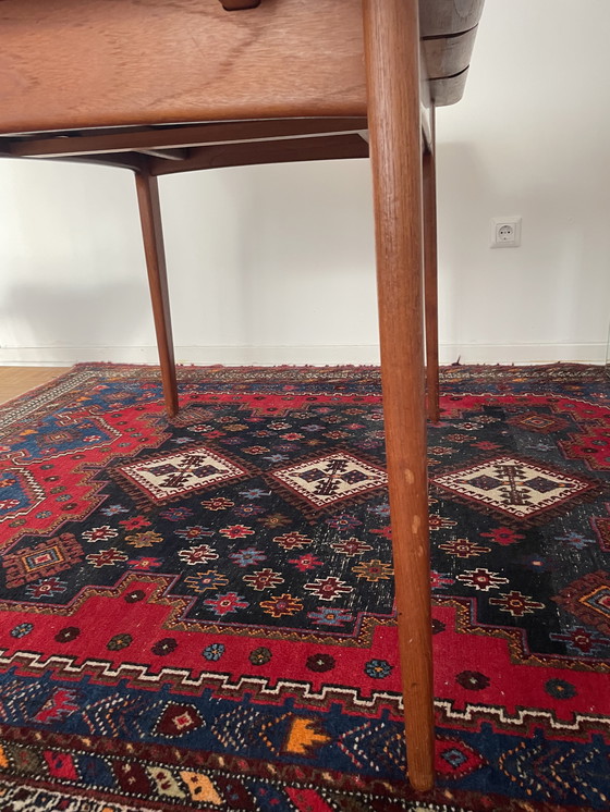 Image 1 of Dänischer Mid Century Teak Esstisch, ausziehbar, 1960er – Svend Aage Madsen