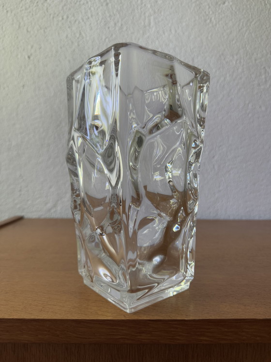 Image 1 of Vase Kristall von Sèvres massiv 50er Jahre