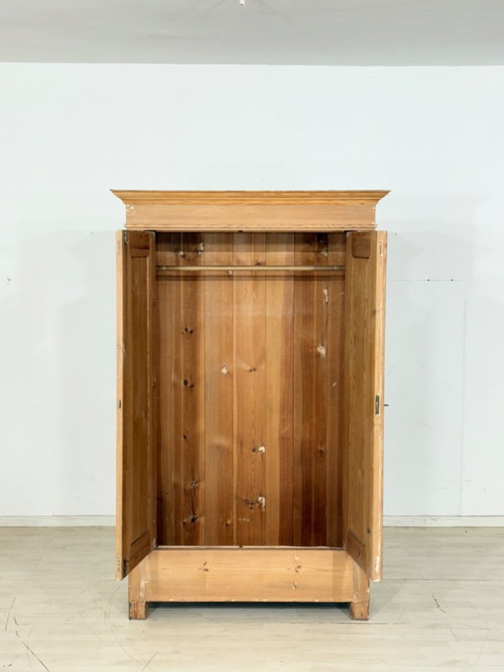 Image 1 of Gründerzeit houten kledingkast/kledingkast circa 1900