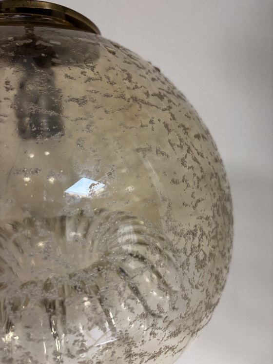 Image 1 of Rare suspension vintage – Glashütte, Limbourg, avec un magnifique effet bulles/glace