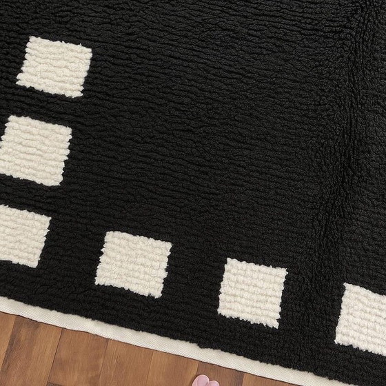 Image 1 of Tapis en laine tissé main traditionnelle taille 150/300 cm