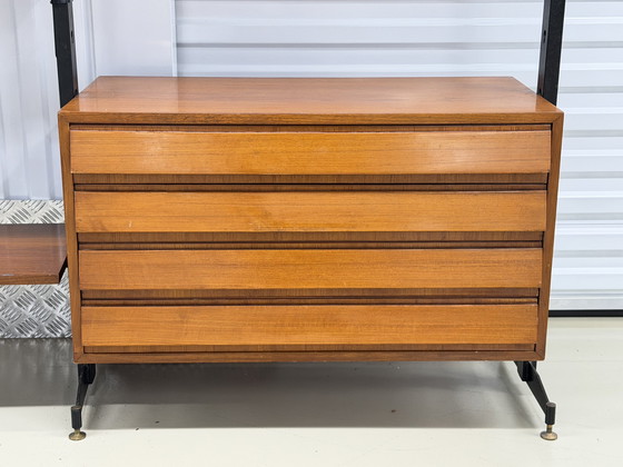 Image 1 of Vintage Modular Wall Unit Wall Cabinet