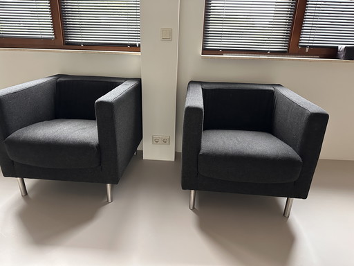 2x armchair Pastoe, produced by Leolux