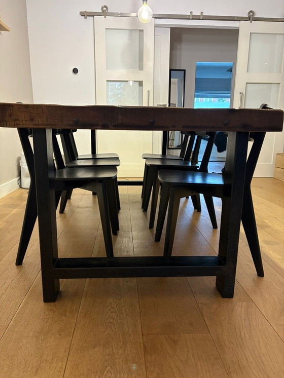 Image 1 of Gert Snel Bassano Esstisch – Recyceltes Holz – 220 cm