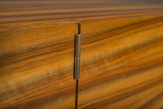 Image 1 of  Vintage wandkast in notenhout, 1960