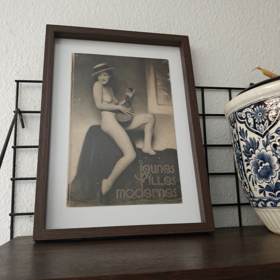Image 1 of Copertina originale Art Déco francese "Jeunes Filles Modernes" | Le edizioni di Parigi | 1920/30 circa