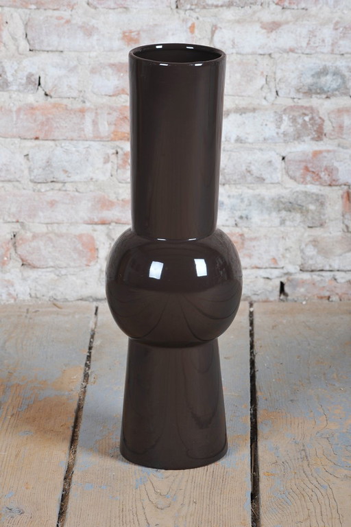 Original Mid-Century Vase, Ceramic, Well-Preserved Condition, Czech, 1960s – vazen (photo 2 of 9)