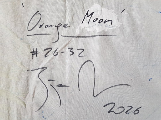 Image 1 of Jürgen Angeler - Orange Moon - XXL