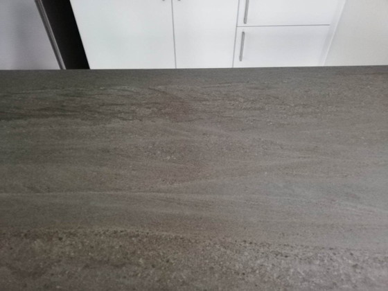 Image 1 of Tavolo da giardino Verato con piano in ceramica massiccia + 4 sgabelli da bar Verato