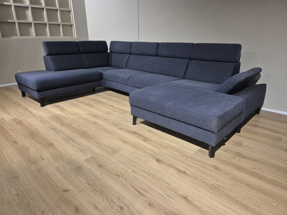 Image 1 of Montel Urban U - Sofá esquinero - Azul oscuro - Tejido - Diseño