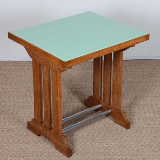 Petite table haute par Hippolyte Thomasson, circa 1940
