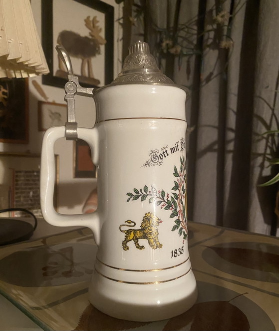 Image 1 of Boccale da birra, boccali da birra vintage, Baviera, Germania