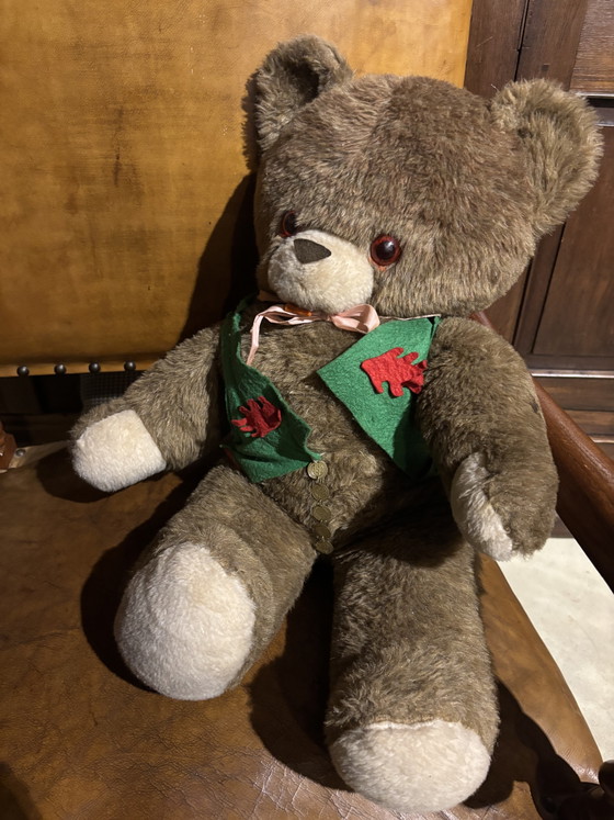 Ours en peluche original de 1975 – Décoration, Plastic, Textile (photo 5 of 8)