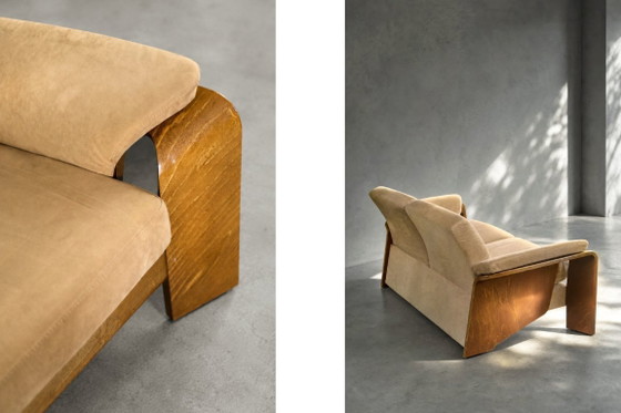 Image 1 of Mid-Century Norwegian Modern Pegasus 2-Seater Sofa with Low Back from Ekornes, 2000s